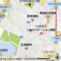 大阪府堺市西区浜寺船尾町東4丁53-5周辺の地図