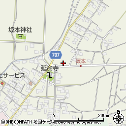 三重県多気郡明和町坂本1355周辺の地図