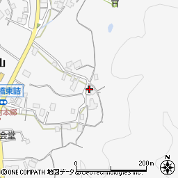 広島県広島市安佐北区白木町秋山439周辺の地図