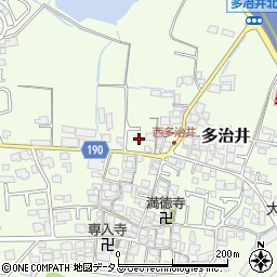 大阪府堺市美原区多治井501周辺の地図