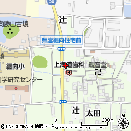 奈良県桜井市太田278周辺の地図