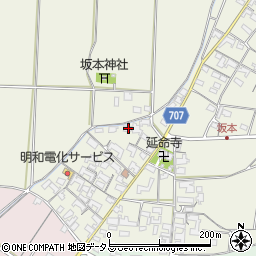 三重県多気郡明和町坂本1365周辺の地図