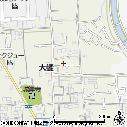 大阪府堺市美原区大饗60-5周辺の地図