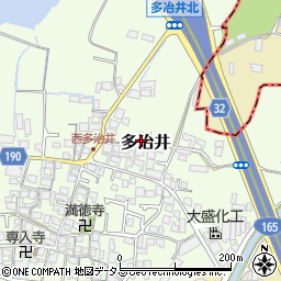 大阪府堺市美原区多治井521-1周辺の地図