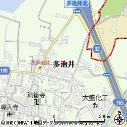 大阪府堺市美原区多治井521周辺の地図