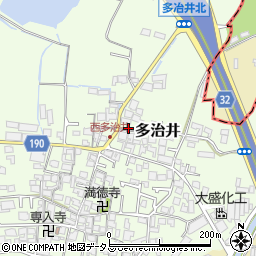 大阪府堺市美原区多治井513周辺の地図