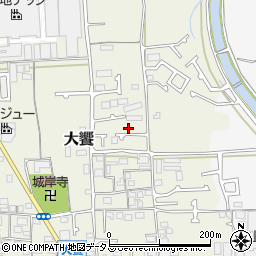 大阪府堺市美原区大饗59-10周辺の地図