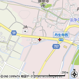 三重県松阪市丹生寺町362-3周辺の地図