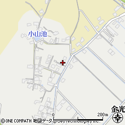 岡山県浅口市金光町八重814-1周辺の地図