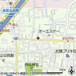 大阪府堺市美原区多治井177-9周辺の地図