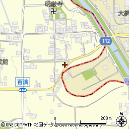 奈良県北葛城郡広陵町百済2398周辺の地図