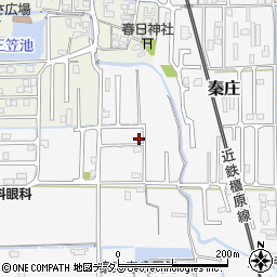 奈良県磯城郡田原本町秦庄163周辺の地図