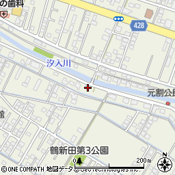 岡山県倉敷市連島町鶴新田3180周辺の地図