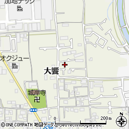 大阪府堺市美原区大饗57-14周辺の地図