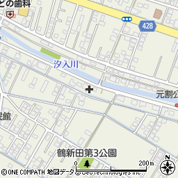 岡山県倉敷市連島町鶴新田3182周辺の地図