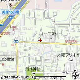 大阪府堺市美原区多治井177-11周辺の地図