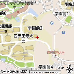 大阪府羽曳野市学園前周辺の地図
