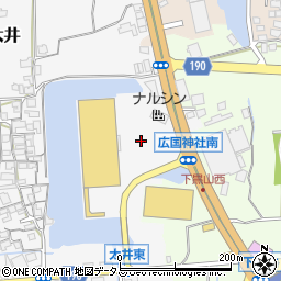ホームセンタームサシ美原店駐車場周辺の地図