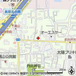大阪府堺市美原区多治井177-5周辺の地図