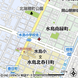 岡山県倉敷市水島南緑町3周辺の地図