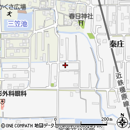 奈良県磯城郡田原本町秦庄164周辺の地図