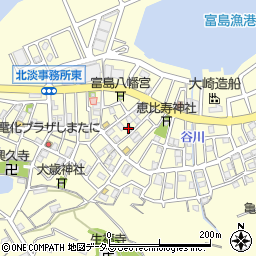 松山理容店周辺の地図