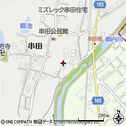 岡山県倉敷市串田825周辺の地図