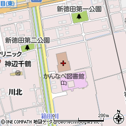 福山市役所　神辺支所・神辺地域振興課周辺の地図