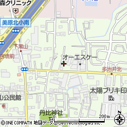 大阪府堺市美原区多治井177-13周辺の地図