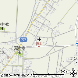 三重県多気郡明和町坂本1278周辺の地図
