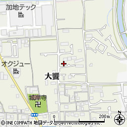 大阪府堺市美原区大饗57-6周辺の地図