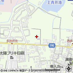 大阪府堺市美原区多治井324周辺の地図