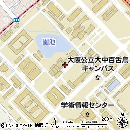 大阪府立大学（公立大学法人）　経営企画部経営企画課周辺の地図