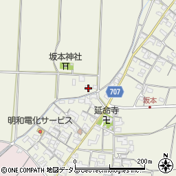 三重県多気郡明和町坂本193周辺の地図