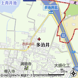 大阪府堺市美原区多治井519周辺の地図
