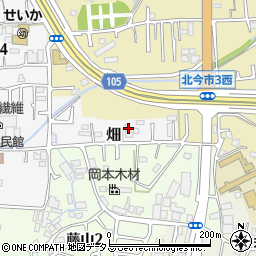 奈良県香芝市畑1177周辺の地図