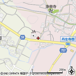 三重県松阪市丹生寺町372周辺の地図