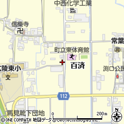 奈良県北葛城郡広陵町百済1811周辺の地図