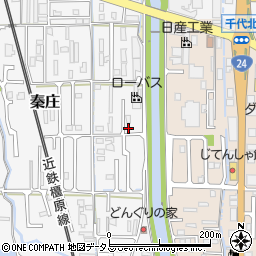 奈良県磯城郡田原本町秦庄490周辺の地図