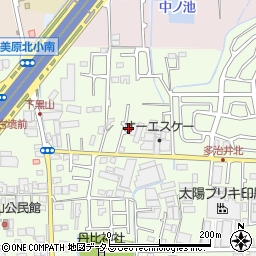 大阪府堺市美原区多治井177-16周辺の地図