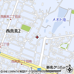 奈良県香芝市五ヶ所444-1周辺の地図