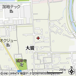大阪府堺市美原区大饗56周辺の地図