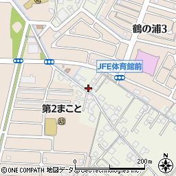 岡山県倉敷市連島町鶴新田112-2周辺の地図