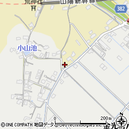 岡山県浅口市金光町下竹1083-1周辺の地図