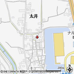 大阪府堺市美原区太井145-6周辺の地図