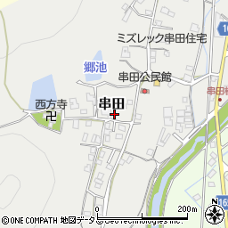 岡山県倉敷市串田417周辺の地図