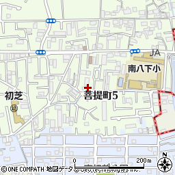津村米穀店　堺店周辺の地図