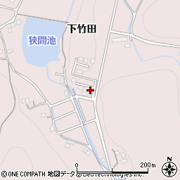 広島県福山市神辺町下竹田515-27周辺の地図