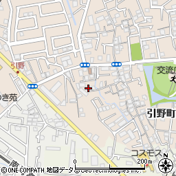 大阪府堺市東区引野町3丁65周辺の地図