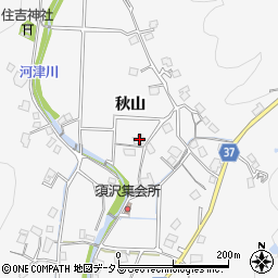 広島県広島市安佐北区白木町秋山2617周辺の地図